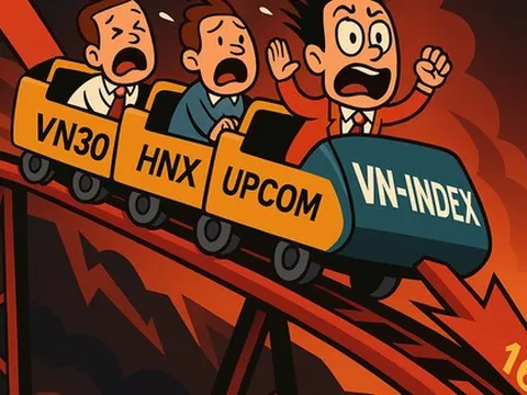 Lần đầu tiên chứng khoán mất gần 95 điểm, nhà đầu tư sốc nặng