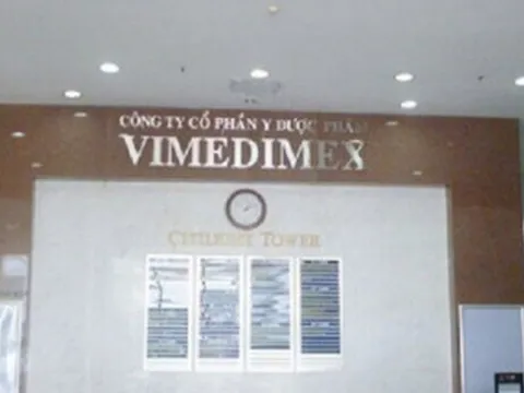 Cổ phiếu VMD của Y Dược phẩm Vimedimex vào diện đình chỉ giao dịch