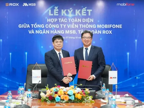 MSB và Mobifone hợp tác chiến lược, tạo nền tảng số hóa toàn diện