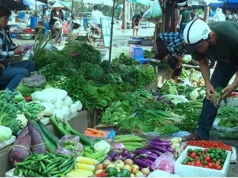 Rau củ lũ lượt đội giá 'trên trời' sau bão Kalmaegi