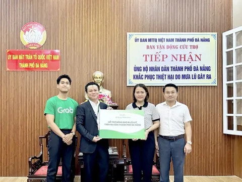 Grab Việt Nam hỗ trợ tài xế tại Huế, Đà Nẵng chi phí sửa xe ngập nước