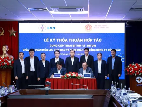 EVN và Tổng công ty Đông Bắc hợp tác bảo đảm nguồn than cho ngành điện
