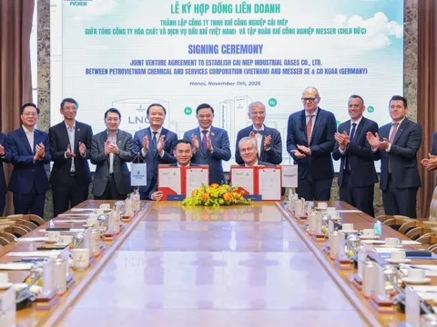 PVChem bắt tay Tập đoàn tư nhân lớn nhất thế giới về khí công nghiệp đầu tư dự án 37 triệu USD