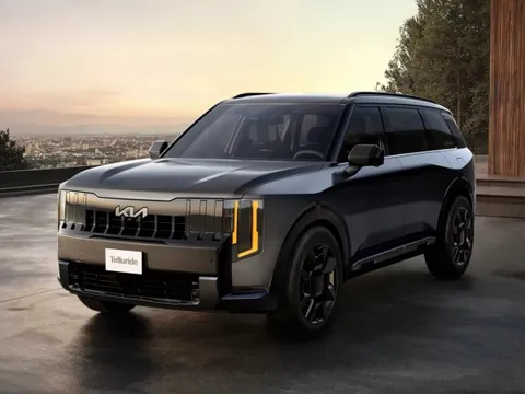 Kia Telluride 2027 lộ trọn ảnh 'full HD': SUV 3 hàng ghế bớt dị, sang hơn và tinh tế như Range Rover, nội thất hiện đại như EV9
