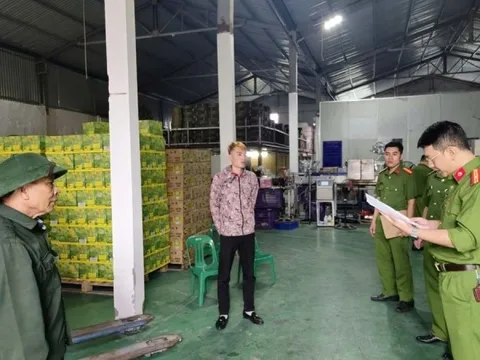 Phú Thọ: Triệt phá công ty sản xuất nước ngọt giả, thu giữ hàng loạt sản phẩm vi phạm