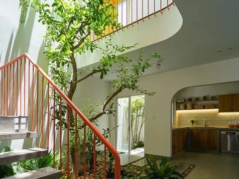 Nhà phố 2,5 tầng tràn ngập ánh sáng tự nhiên