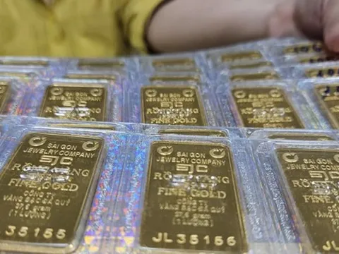 Chiều 17/11: Giá vàng miếng SJC, vàng nhẫn đồng loạt giảm