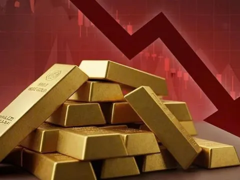 Vì sao giá vàng vẫn lao dốc dù nhu cầu trú ẩn tăng mạnh?