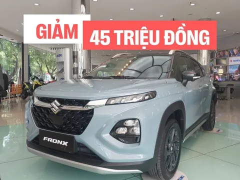 Suzuki Fronx mới ra mắt đã giảm tới 45 triệu đồng tại đại lý: Giá thực tế từ 505 triệu, ‘phả hơi nóng’ lên Raize, Sonet
