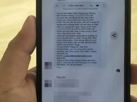 Mất số tiền lớn sau khi bấm đường link của kẻ giả danh shipper