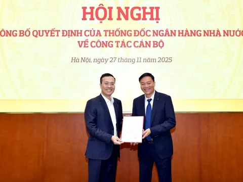 NHNN bổ nhiệm ông Đỗ Trọng Toàn làm Phó Vụ trưởng Vụ Tổ chức cán bộ