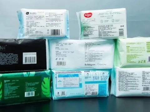 Sốc: 21/23 mẫu khăn lau mặt bán chạy nhất trên các sàn TMĐT chứa hóa chất độc hại