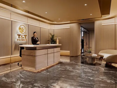 Không gian Sales Gallery sang trọng của T&T Homes dần lộ diện tại TP.HCM