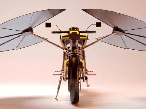 Chiếc xe máy đầu tiên trên thế giới biết 'tự nuôi mình' bằng ánh sáng mặt trời