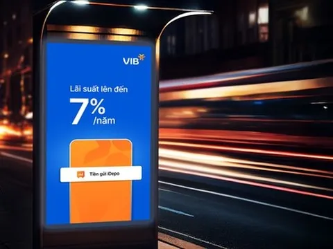iDepo VIB – Sinh lời đến 7%/năm, chuyển nhượng linh hoạt khi cần