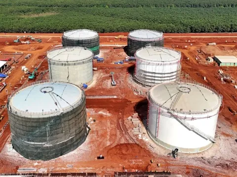 Cận cảnh hệ thống chứa nhiên liệu hơn 2.800 tỷ ở sân bay Long Thành