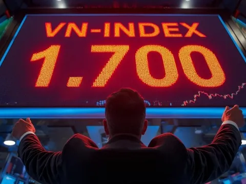 VN-Index vượt 1.700 điểm trong phiên đầu tháng