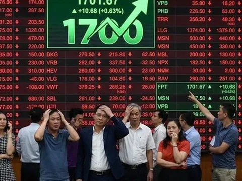 VN-Index vượt 1.700 điểm, tài khoản nhà đầu tư vẫn "bốc hơi"