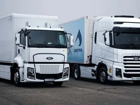 Ford cho ra mắt xe tải điện F-Line E: Lộ thông số ấn tượng với tầm hoạt động 300 km, kéo được 10 tấn