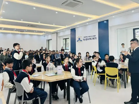 Học sinh Việt Nam tiếp cận mô hình đào tạo tiên tiến của WIPO