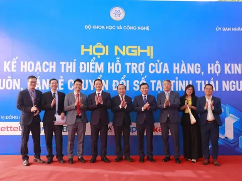 Khởi động Chương trình thí điểm hỗ trợ cửa hàng, hộ kinh doanh chuyển đổi số