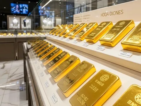 Giá vàng sáng 5/12: Biến động mạnh trở lại, vàng miếng vượt 154 triệu đồng
