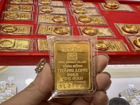 Sáng 5/12: Giá vàng SJC, vàng nhẫn giảm gần 1 triệu đồng/lượng sau 1 ngày