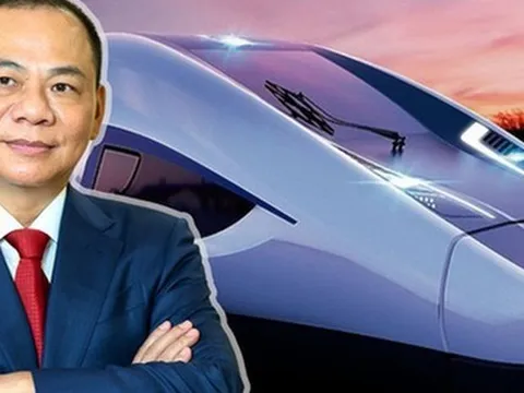 VinSpeed của tỷ phú Phạm Nhật Vượng làm đường sắt tốc độ cao 5,3 tỷ USD, đi qua 4 tỉnh, thành