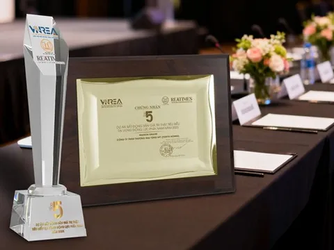 Maison Grand đạt Top 5 Dự án Bất động sản Giá trị Thật tiêu biểu Vùng Động lực phía Nam 2025