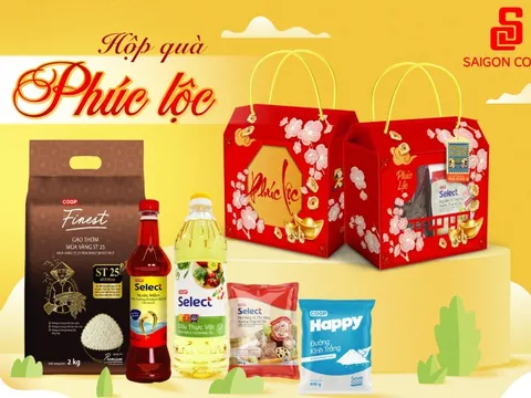 Saigon Co.op: Giỏ quà Tết giá từ 99.000 đồng, chiết khấu đến 32%