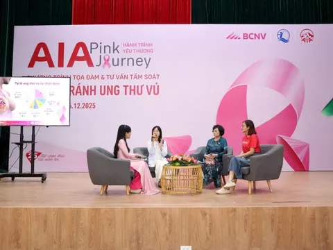 AIA Việt Nam tiếp tục triển khai 'Hành trình Yêu thương' tại Quảng Ngãi