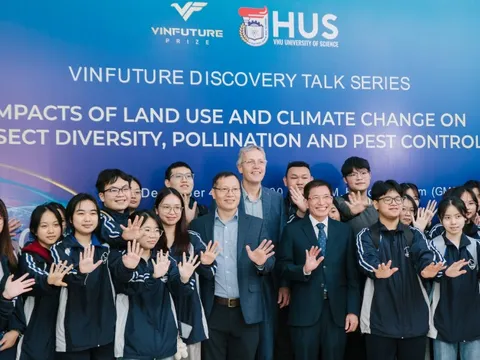 Dấu ấn VinFuture 2025 tại giảng đường đại học Việt Nam