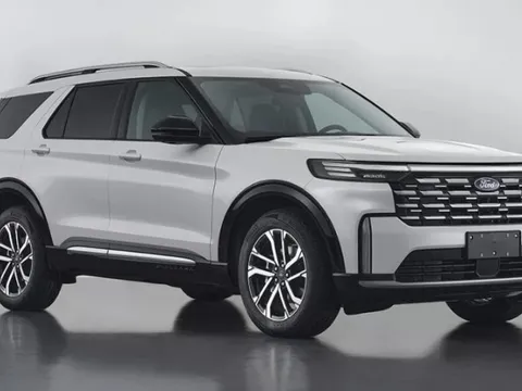 Ford Explorer mới 'tách' khỏi bản Mỹ: Thiết kế riêng, đèn LED liền mạch, 286 mã lực, chờ mở bán đầu 2026