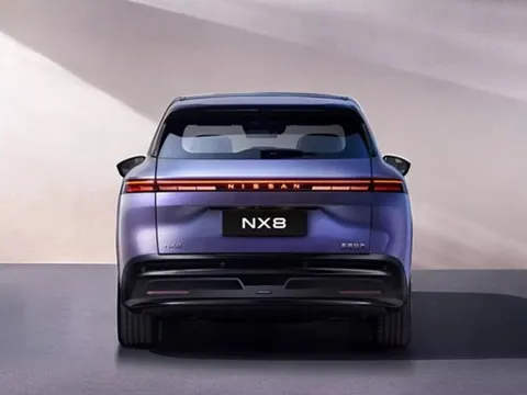 SUV cỡ D chạy điện mới của Nissan ra mắt 2026: Sạc 5C, đèn OLED toàn chiều rộng, SUV điện 800V đầu tiên của hãng tại Trung Quốc