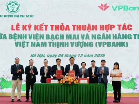 VPBank tài trợ 40 tỷ đồng cho Bệnh viện Bạch Mai, lan tỏa giá trị nhân văn