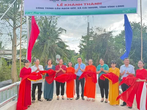 BSR khánh thành cầu giao thông nông thôn tại Vĩnh Long