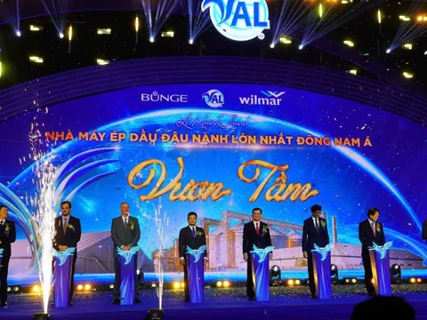 TP HCM khánh thành dây chuyền ép dầu đậu nành lớn nhất Đông Nam Á