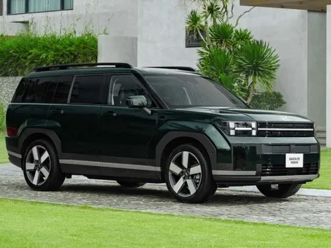 Công nghệ hybrid trên Hyundai Santa Fe mới bán ở Việt Nam