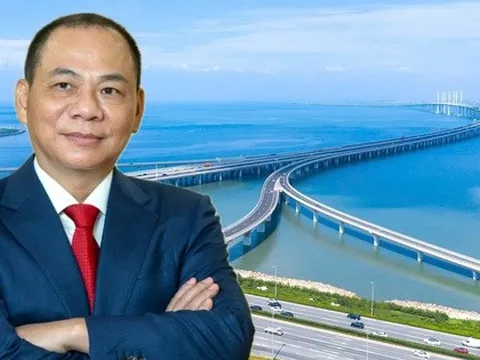 Vingroup của tỷ phú Phạm Nhật Vượng tính khởi công đường vượt biển nối Cần Giờ với Vũng Tàu trong 6 tháng nữa