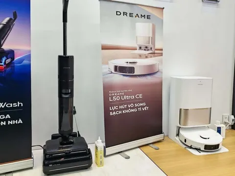 Dreame mang bộ đôi chổi lau thông minh và robot hút bụi mới về Việt Nam, giá từ 15 triệu