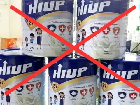 Đã biết sữa Hiup 27 là hàng kém chất lượng, các đối tượng liên quan vẫn chỉ đạo tiếp tục bán ra gần 900.000 lon, thu lợi hơn 470 tỷ đồng