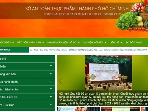 Sở An toàn thực phẩm TPHCM: Chưa phát hiện sai phạm trong quản lý an toàn thực phẩm