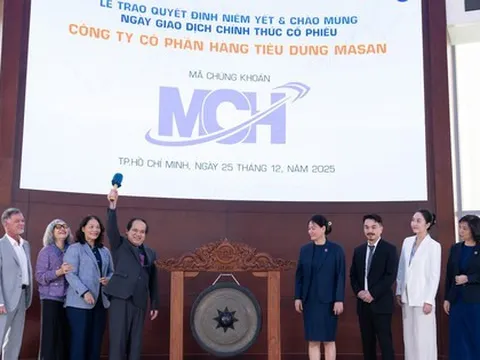 Masan Consumer "phát quà" cho cổ đông ngay trong ngày lên sàn HoSE