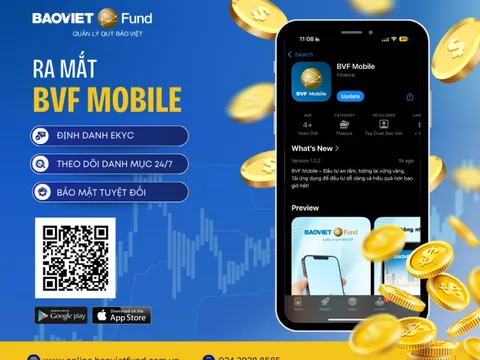 Baoviet Fund ra mắt ứng dụng đầu tư và giao dịch chứng chỉ quỹ thông minh BVF Mobile