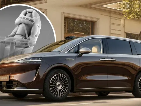 Lần đầu tiên trên thế giới có ô tô trang bị túi khí 'đội mũ bảo hiểm' trong ghế ngồi