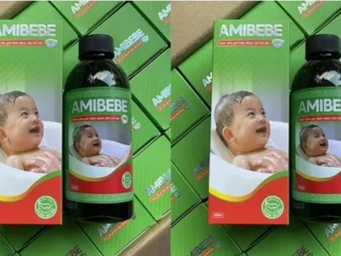 Một loại sữa tắm cho trẻ em bị Cục Quản lý Dược hỏa tốc thu hồi toàn quốc