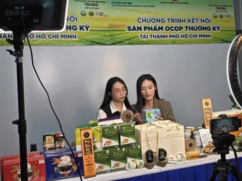 Đưa sản phẩm OCOP “lên sóng” livestream