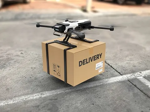 Thử nghiệm drone giao hàng tại Khu Công nghệ cao TP. Hồ Chí Minh