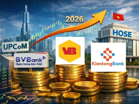 Nhóm cổ phiếu ngân hàng UPCoM lên kế hoạch chuyển sàn HoSE từ 2026