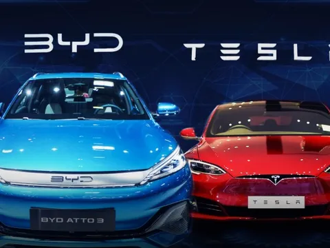 Thương hiệu ô tô của Trung Quốc sắp vượt mặt Tesla, trở thành hãng xe điện bán chạy nhất thế giới